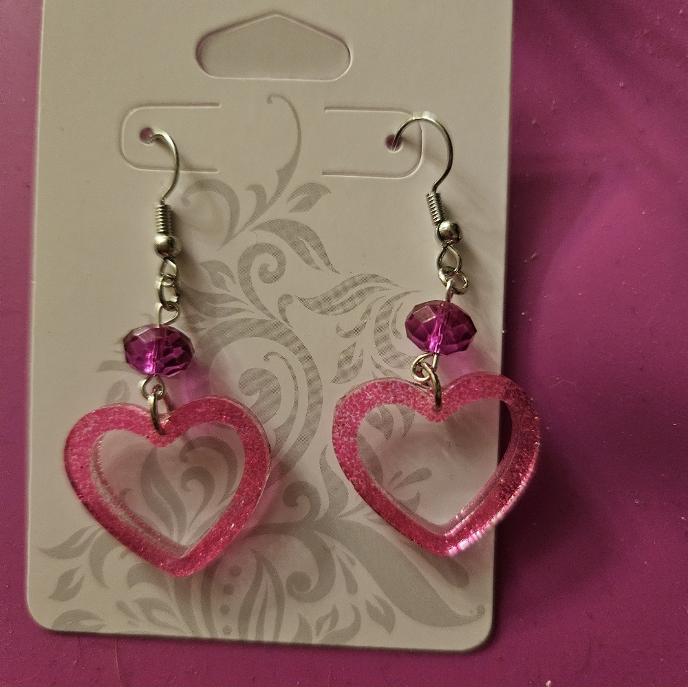 Heart earrings
